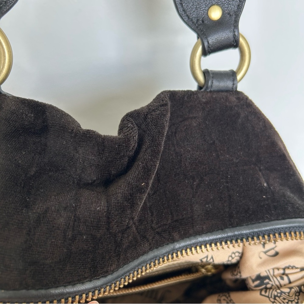 RARE Vintage Juicy Couture Velour Purse - Picture 10 of 16